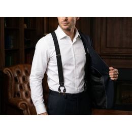 Šle s koženým středem zapínání na klipy, zelená neon