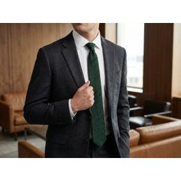 Barna nyakkendő Paisley mintával