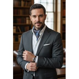 Bordó kravatová šála Askot