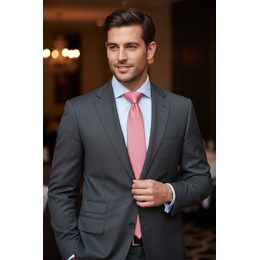 Korallenrosa Herrenkrawatte