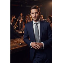 Cravata roz pudrat cu model Paisley