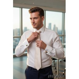 Pánska kravata odtien Ivory