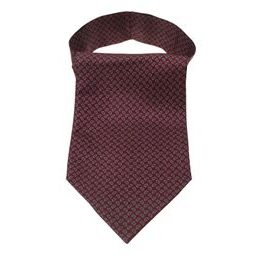 Cravata burgundy Ascot