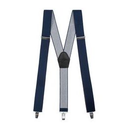Breite einstellbare Hosenträger dunkelblaue Farbe