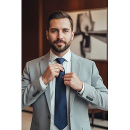 Korallenrosa Herrenkrawatte