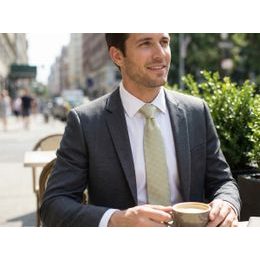 Krawat Avantgard w kolorze zielonym