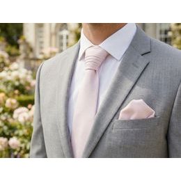 Hochzeits-Plastron in Navyblau