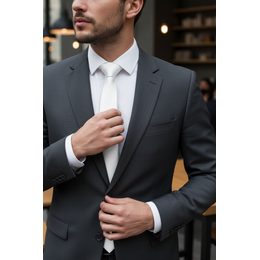 Niebieski krawat z motywem roweru