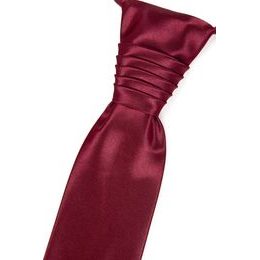 Weinrote Hochzeitskrawatte einfarbig