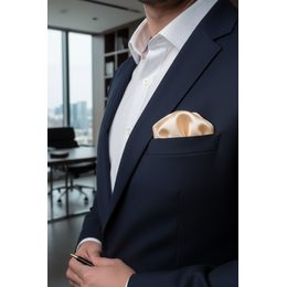 Zimtbraunes Einstecktuch