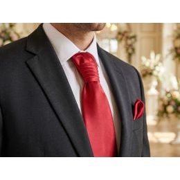 Matte weiße Hochzeitskrawatte