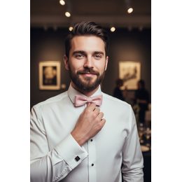 Papion barbatesc de culoare primavara