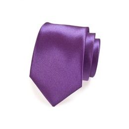 Fialová pánska kravata