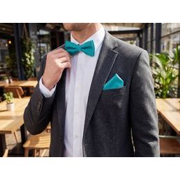 Károvaný fialový motýlik z bavlny