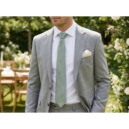 Eukalyptově zelená kravata