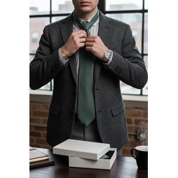 Cravata barbati roz mat o culoare