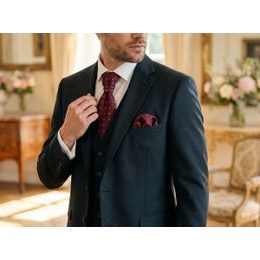 Černé pánské košilové šle W Shirt Stays