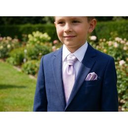 Fialová detská kravata