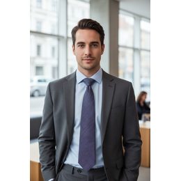 Smetanová pánská kravata se vzorem