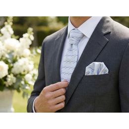 Plastron de nuntă în nuanță turcoaz