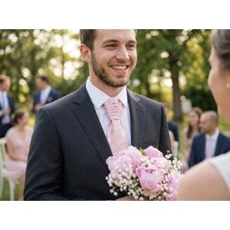 Arany elegáns nyakkendőtű finom mintázattal