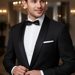 Kostkovaný motýlek v tyrkysové