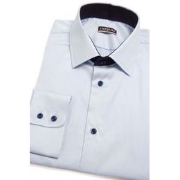 Cămașă bărbați Slim Fit albastru deschis și închis