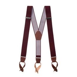 Bretere Bordeaux cu punct alb pentru nasturi