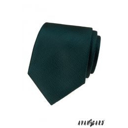 Cravata verde inchis cu model inchis
