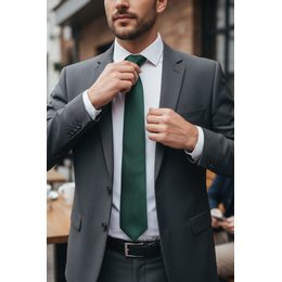 Cravata verde inchis mat