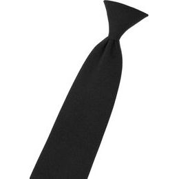 Czarny krawat chłopięcy 31 cm