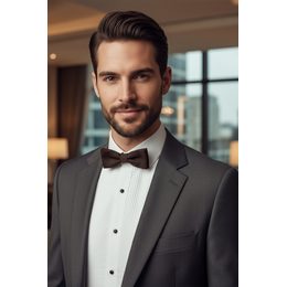 Čierny motýlik s bielou bodkou + vreckovka