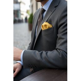 Zimtbraunes Einstecktuch