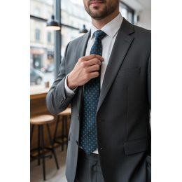 Krawatte hellblau Glanz