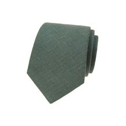 Cravata verde eucalipt intr-o cutie cadou