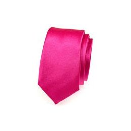 Pánska kravata fuchsiová slim