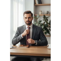 Fehér férfi nyakkendő