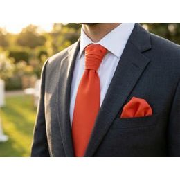 Tmavě oranžová matná regat