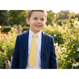 Krawat chłopięcy z motywem roweru