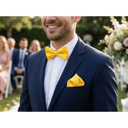 Anyagában mintás, krémszínű csokornyakkendő