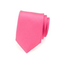 Matte Krawatte in Rosa