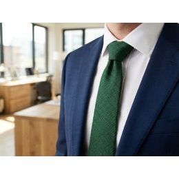 Klasyczny męski krawat w kolorze łososia