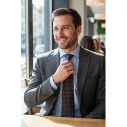 Cravata roz pudrat cu model Paisley