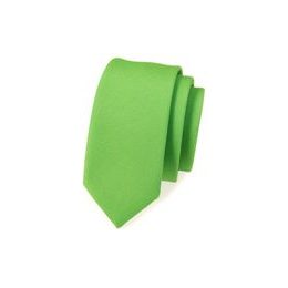 Cravată îngustă, mat verde