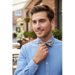 Muszka męska w czarnym matowym kolorze