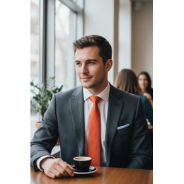 Fehér férfi nyakkendő