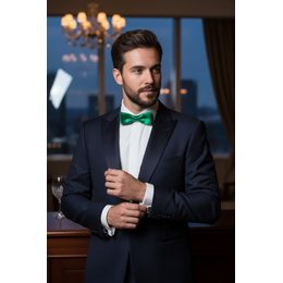 Kostkovaný motýlek v tyrkysové