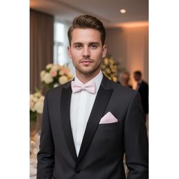 Fehér Ceremoni csokornyakkendő, fényes díszekkel