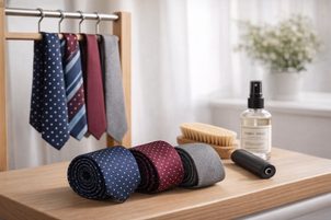 Jak pečovat o kravaty: jak je čistit a správně ukládat