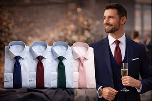 Akú vybrať kravatu k modrému obleku